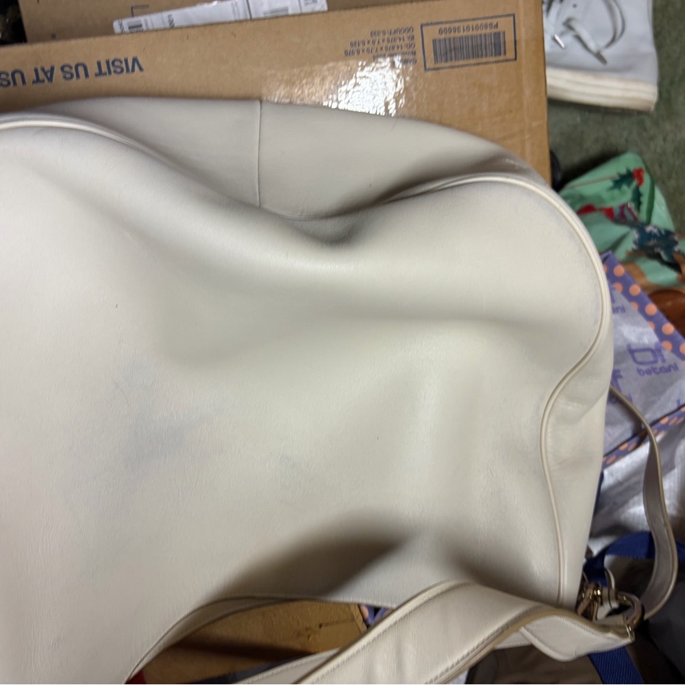 Coach Cream Shoulder Bag